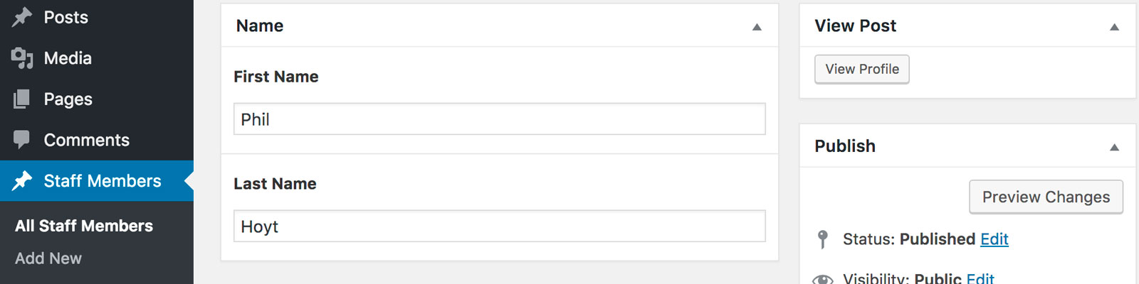 Advanced Custom Fields - Post Title